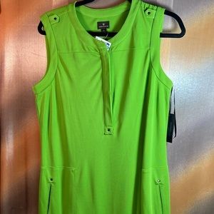 Size L Worthington green dress. Super stretchy. 40” chest. 38”‎ waist 125